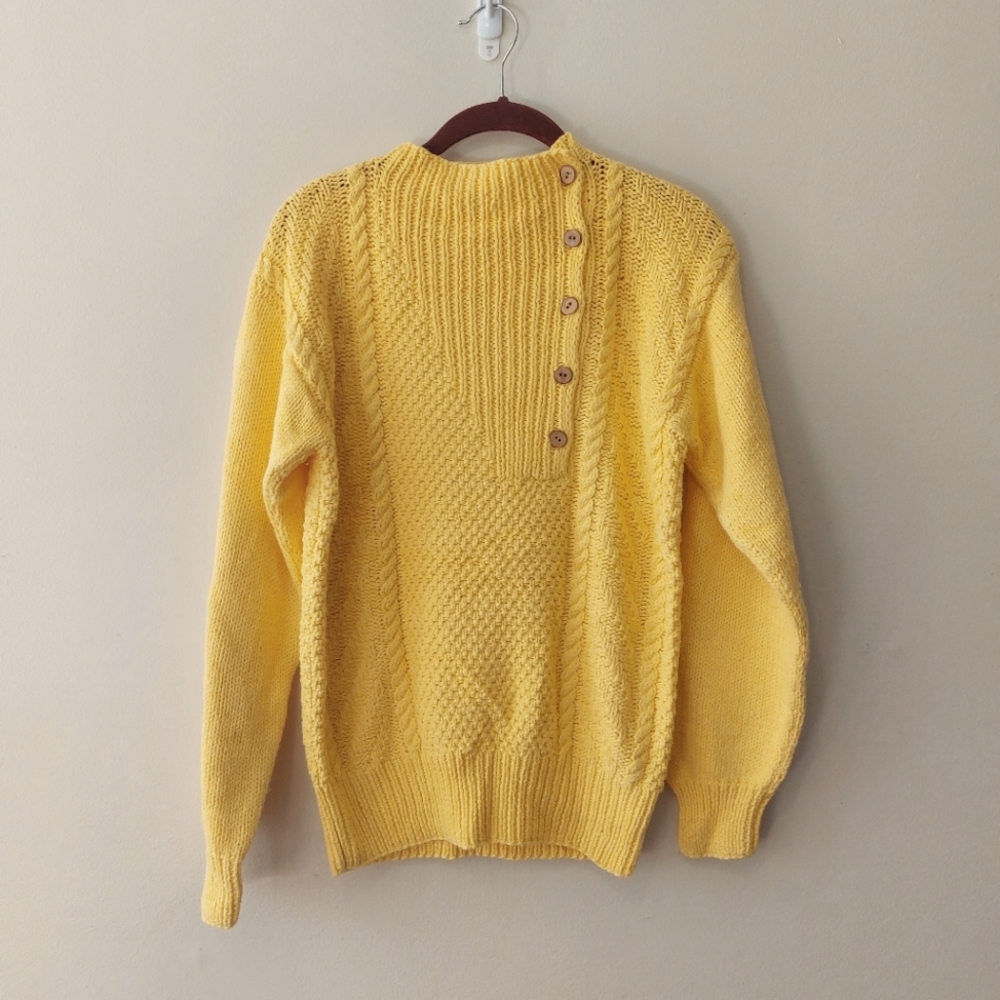 The Eagle's Eye Vintage Fisherman Cable Knit Sweater